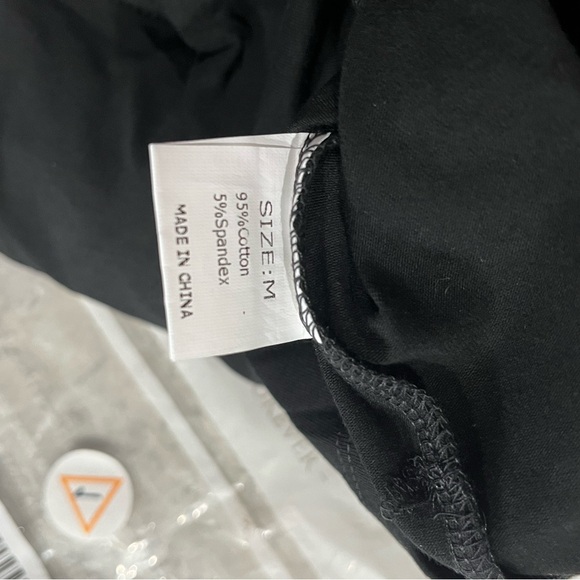 Missufe Short Sleeve Ruched Cotton Sundress Knee Length Bodycon T Shirt Dress - Picture 4 of 4